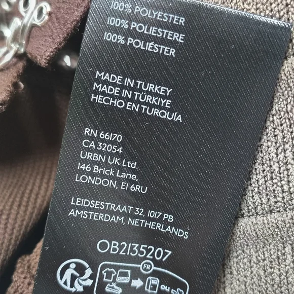 NWT Anthropologie Pilcro Corset Sweater Top Women's Medium Stretch Bohemian NEW! - Picture 10 of 10